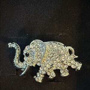 Crystal Elephant Brooch Trend Seen on Traitors!!!
